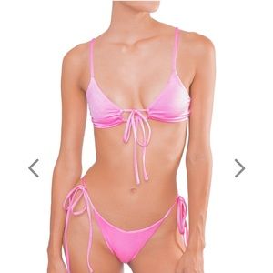 Pink ONEONE bikini set
